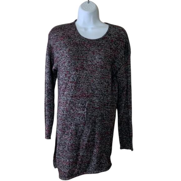 Pure J Jill Wool Cashmere Sweater Womens XS Petite Long Sleeve Side Slit Knit - Picture 1 of 8
